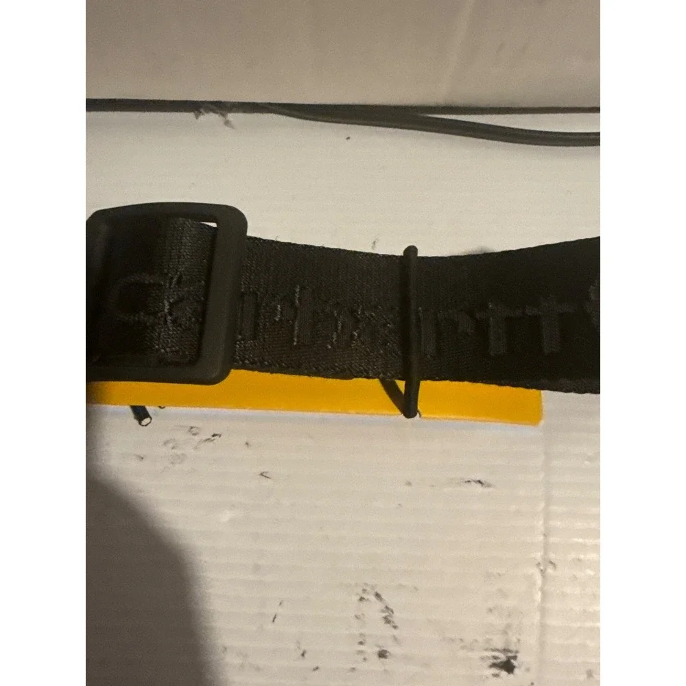 Carhartt Mens Ladder Lock Belt Black Heavy Duty Webbing XL WB5768-M NEW